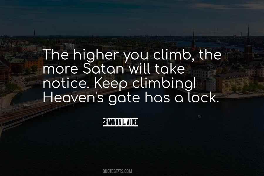 Keep Climbing Quotes #1860308