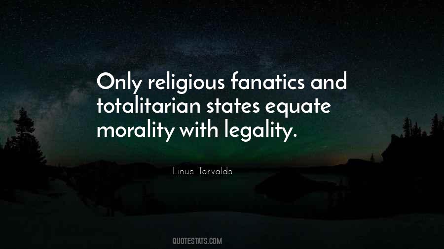 Quotes About Religious Fanatics #100317