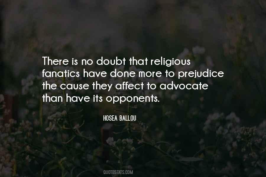 Quotes About Religious Fanatics #1835091