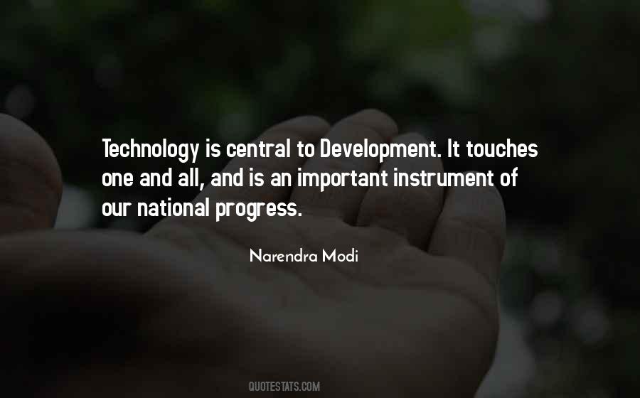 Quotes About Development Of Technology #1628392