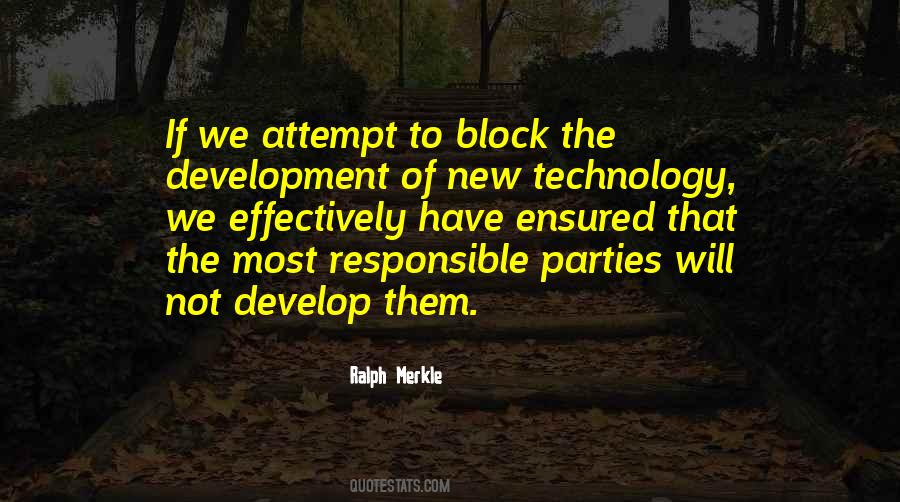 Quotes About Development Of Technology #260925