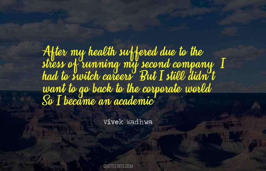 Quotes About Corporate World #1222848