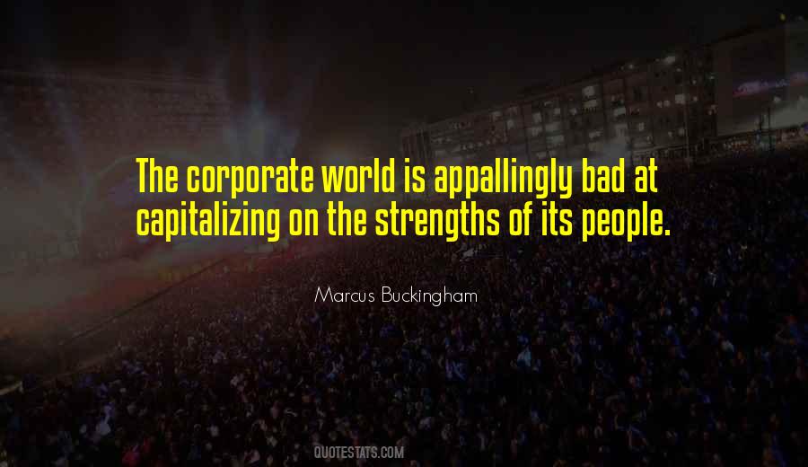 Quotes About Corporate World #1669568