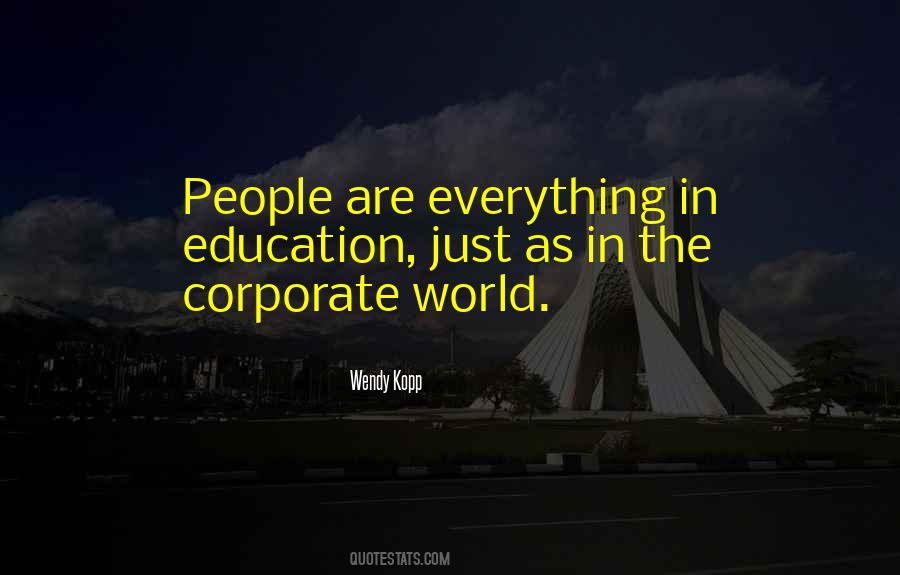 Quotes About Corporate World #193408