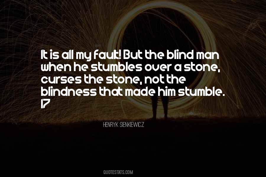 Quotes About Blind Man #1204288