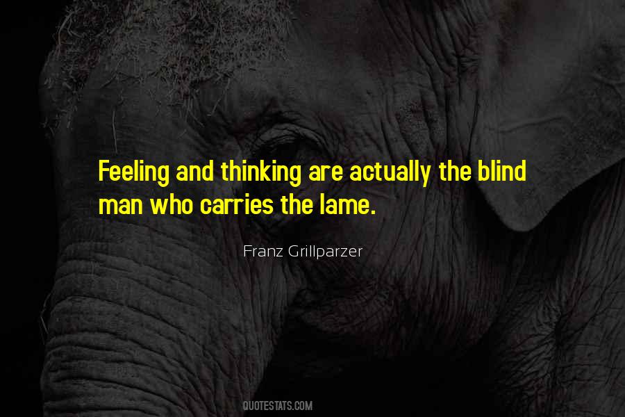 Quotes About Blind Man #309705