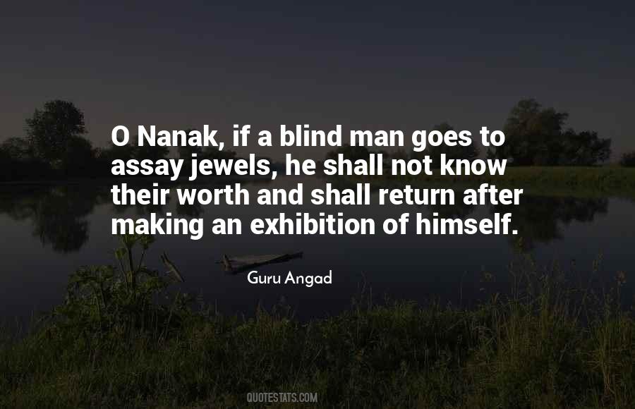 Quotes About Blind Man #861626