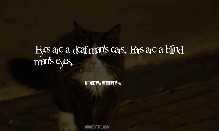 Quotes About Blind Man #978100