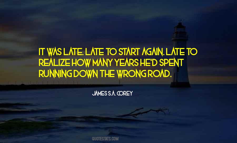 Quotes About Running Late #1521562