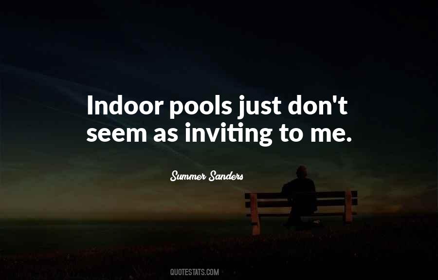 Quotes About Pools #65357