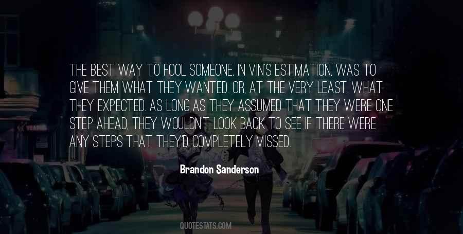 Quotes About The Least Expected #473518