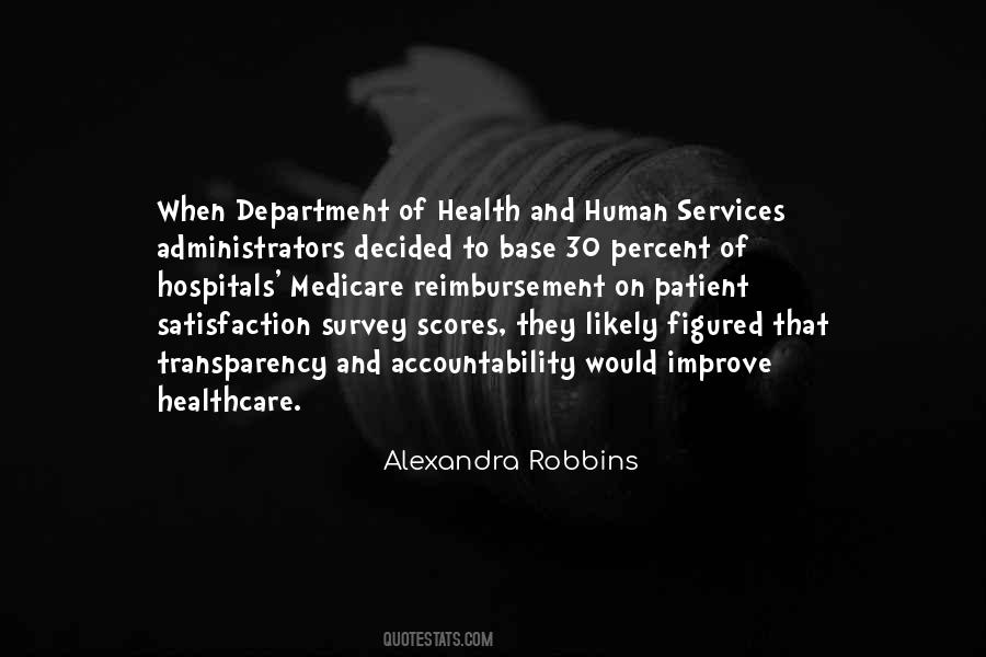 Quotes About Health Services #1717578