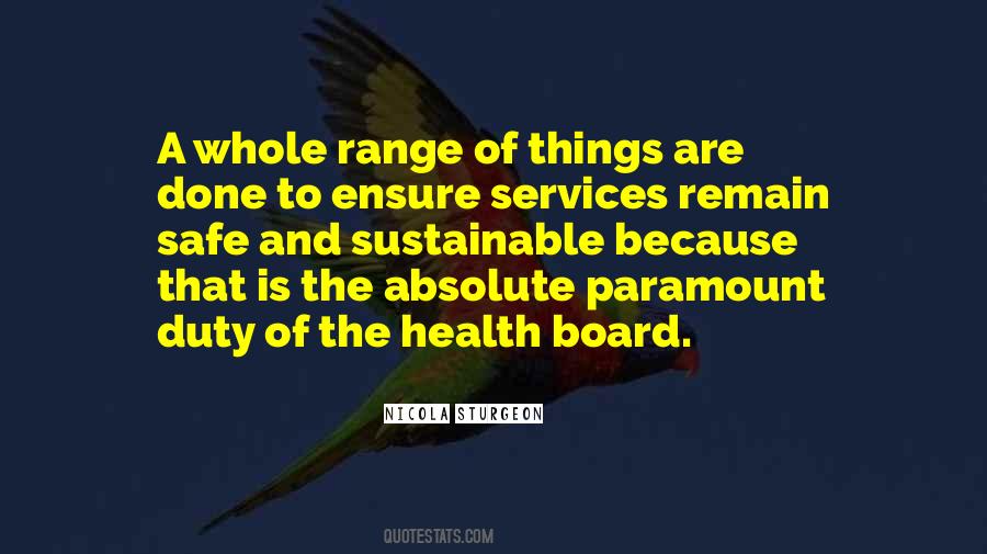 Quotes About Health Services #547061