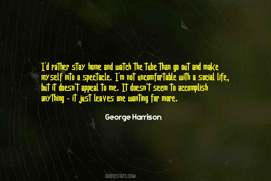 Wanting To Go Home Quotes #1191730