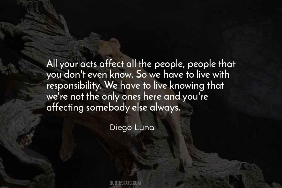 Affecting People Quotes #1009524