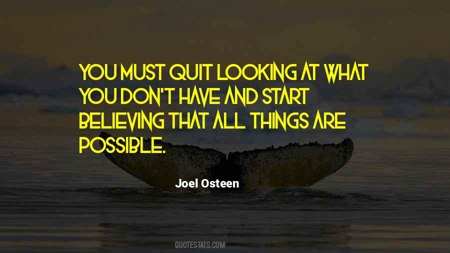 Quotes About All Things Are Possible #1452228