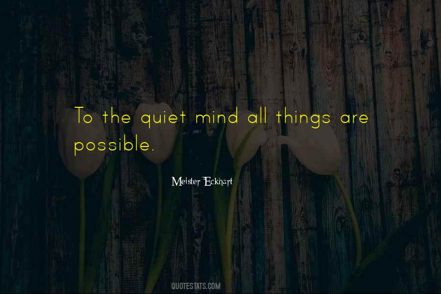 Quotes About All Things Are Possible #1683686