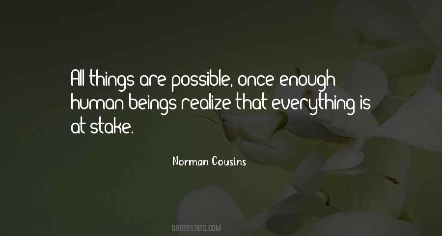 Quotes About All Things Are Possible #276973