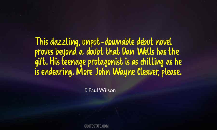 Debut Novel Quotes #1373819