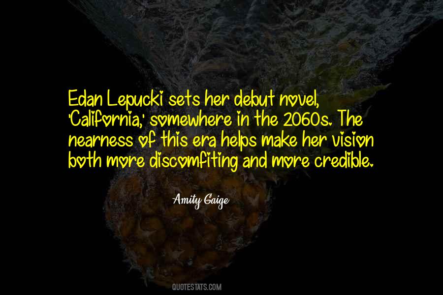 Debut Novel Quotes #138471