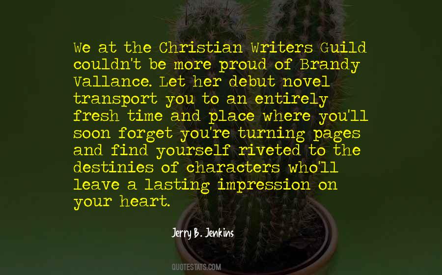 Debut Novel Quotes #1595335