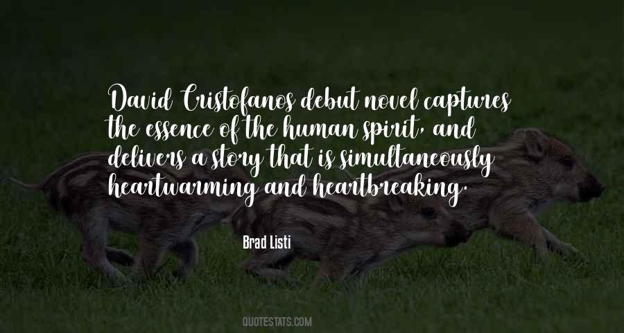 Debut Novel Quotes #749904