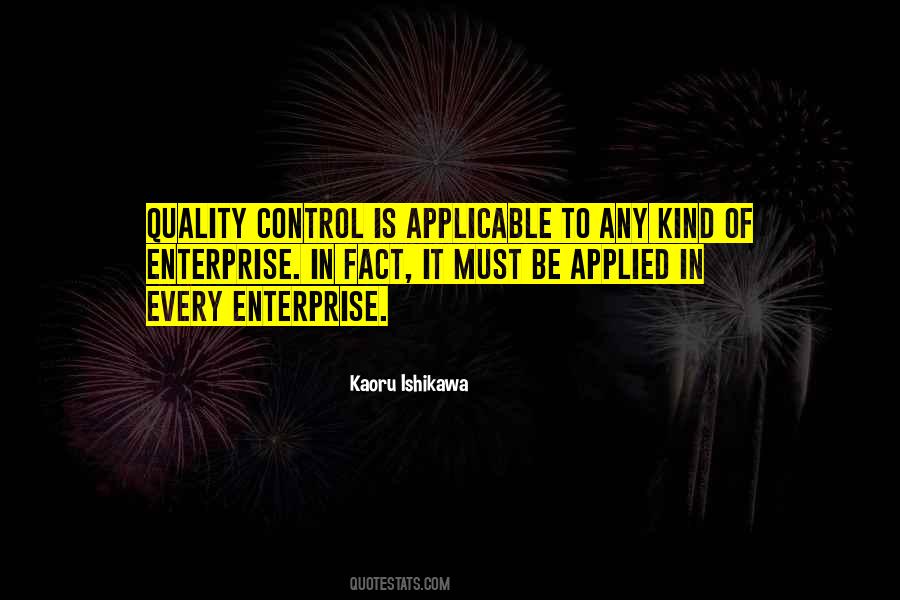 Quotes About Quality Control #1201433