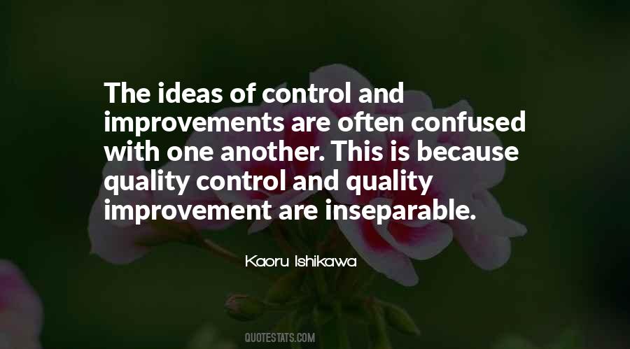 Quotes About Quality Control #911832