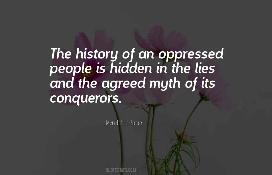 Hidden History Quotes #1145702