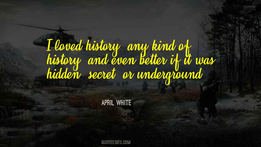 Hidden History Quotes #1600387