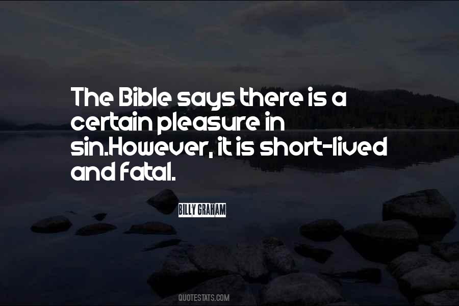Short Bible Quotes #302829