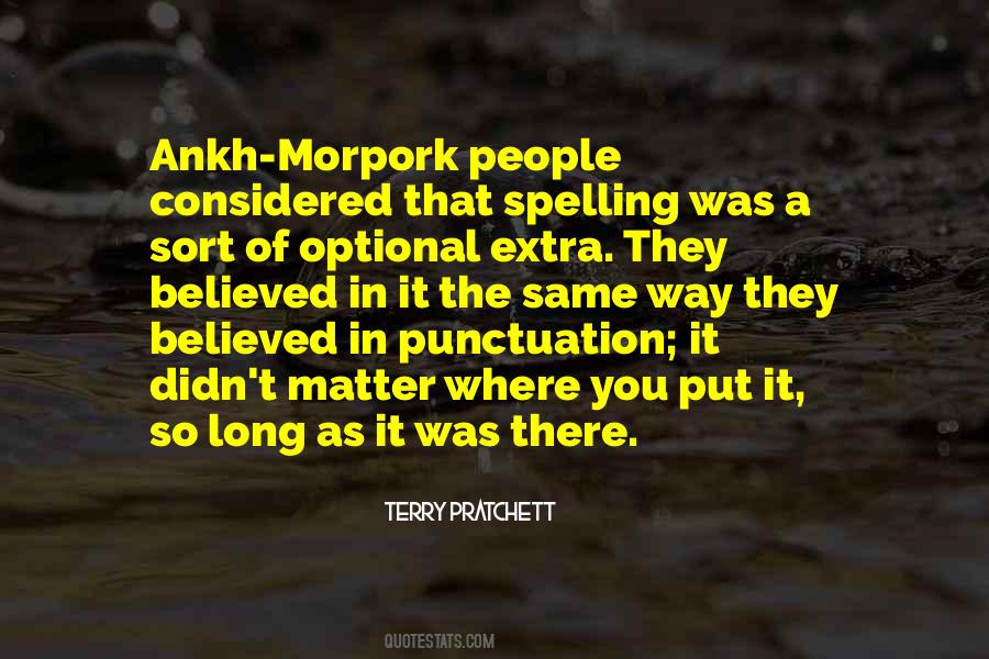 Spelling Of Quotes #1043806