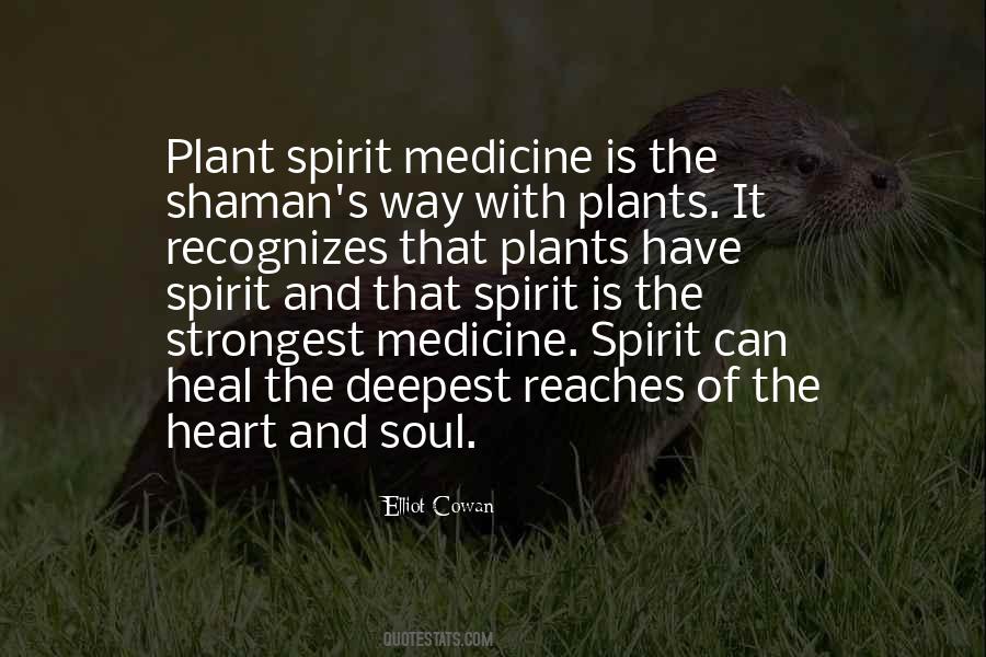 Quotes About Plant Medicine #1427495