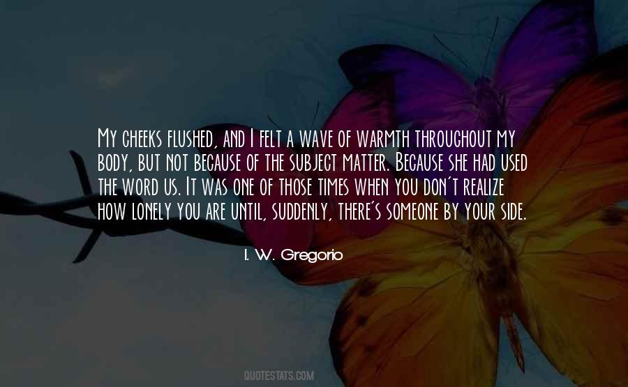 Quotes About You By My Side #1036888