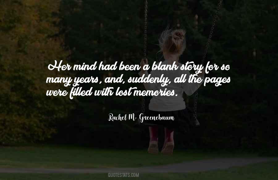 Quotes About Lost Memories #740991