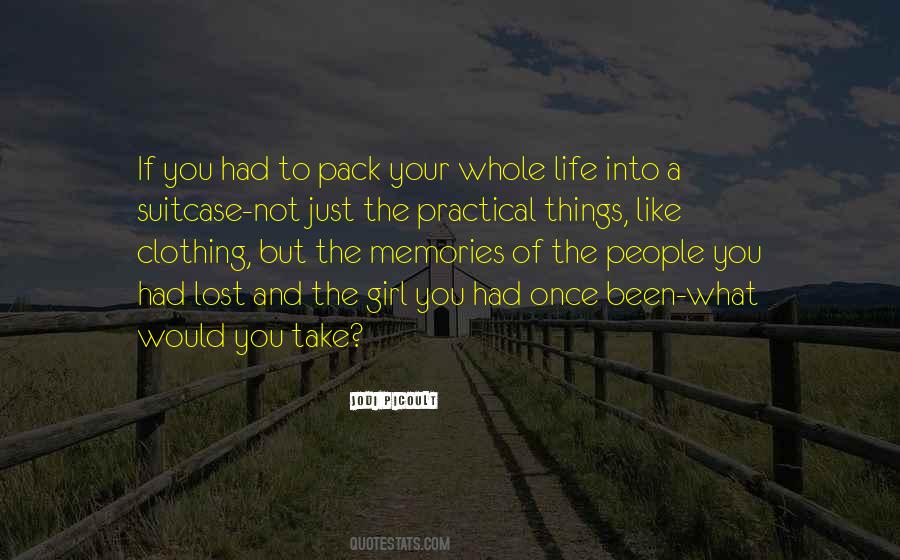 Quotes About Lost Memories #829700