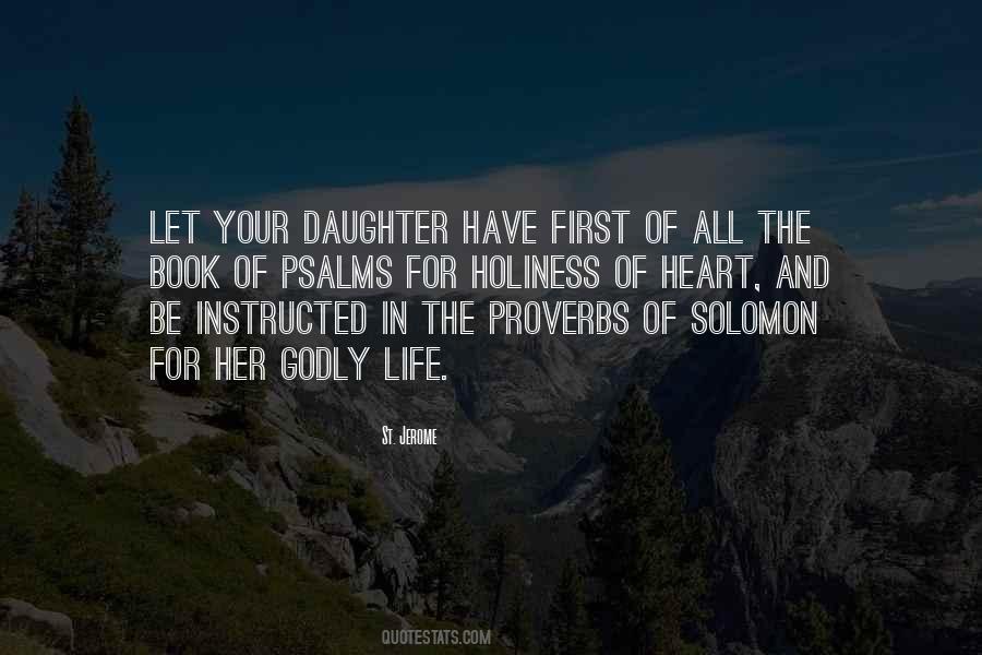Quotes About Godly Life #1489425