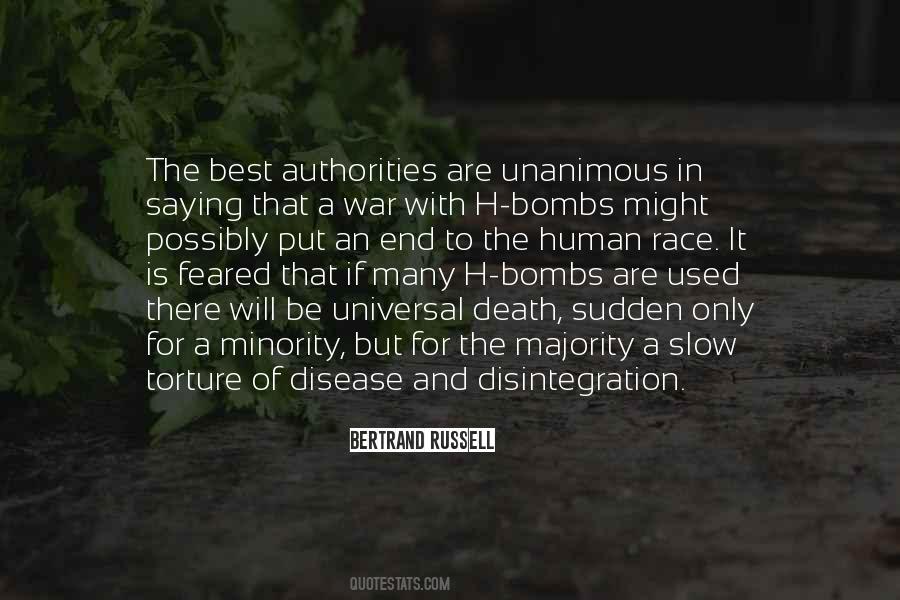 Death Of The Human Race Quotes #1229239