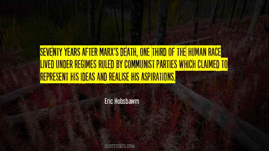 Death Of The Human Race Quotes #180848