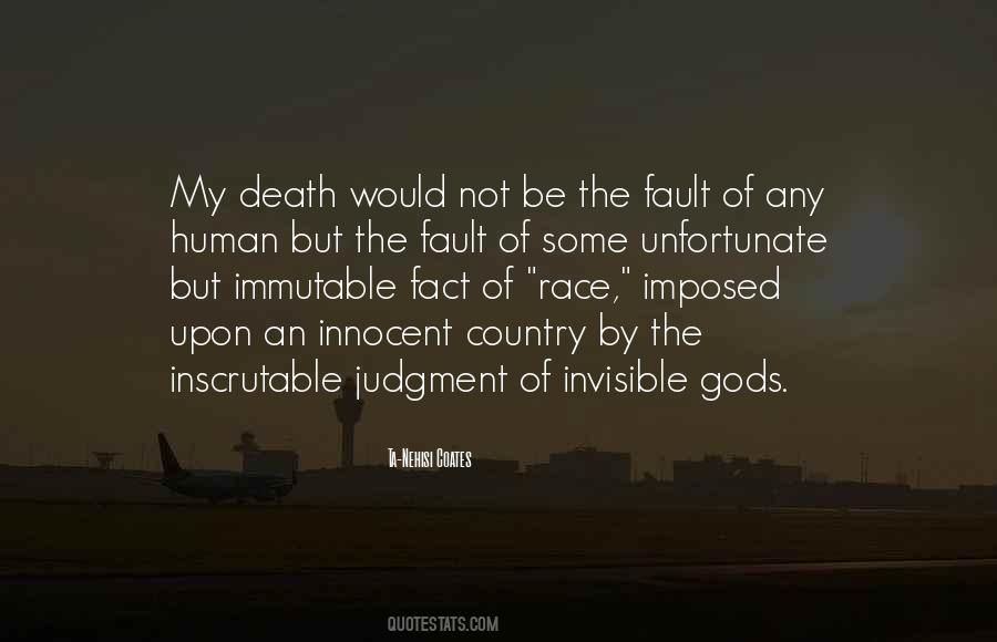 Death Of The Human Race Quotes #1855727
