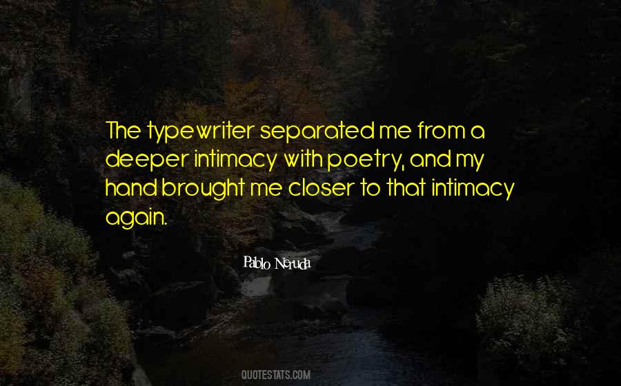 Quotes About Intimacy #115807 Quotes About Intimacy #115807