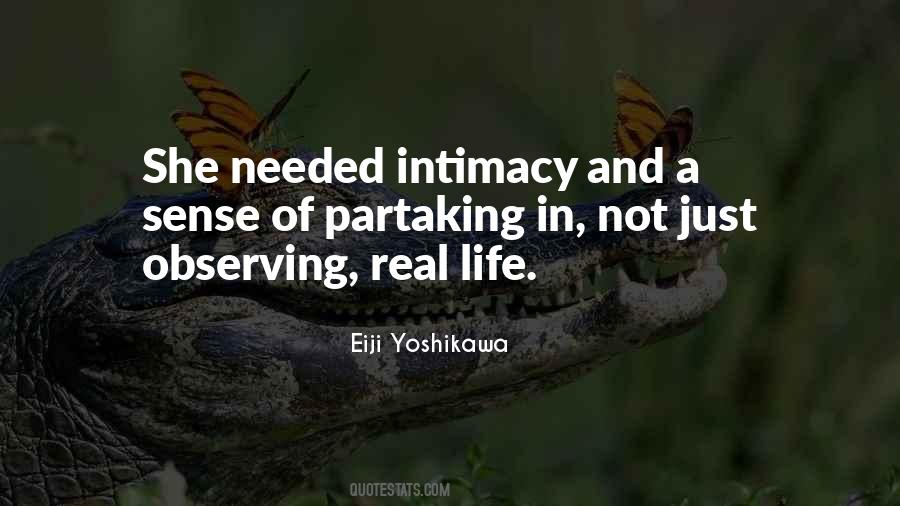 Quotes About Intimacy #1254094