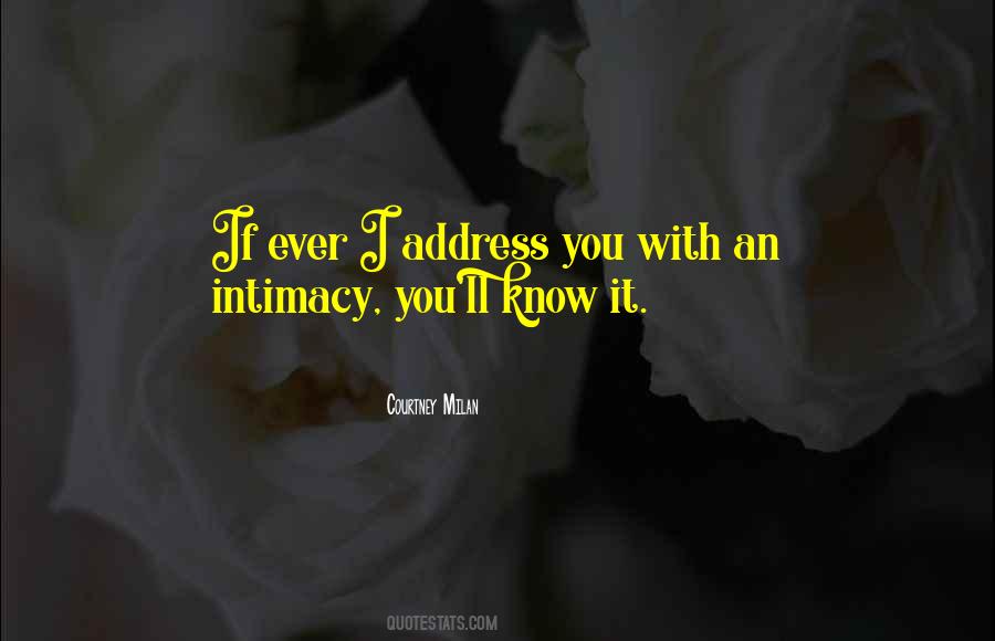 Quotes About Intimacy #1256681