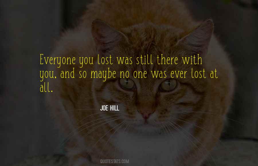 You Lost Quotes #1553088