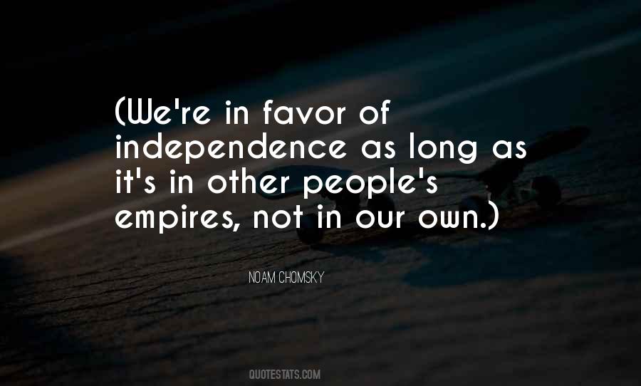 In Favor Of Quotes #1159250