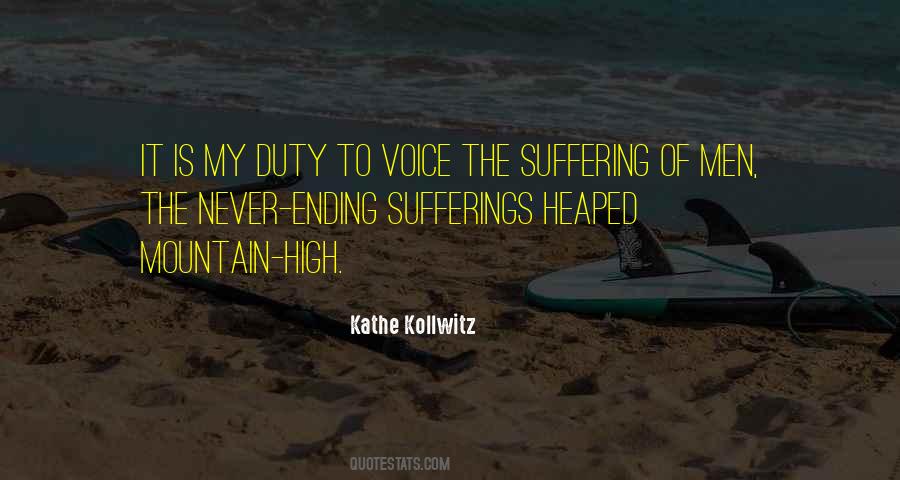 Quotes About Sufferings #1205625