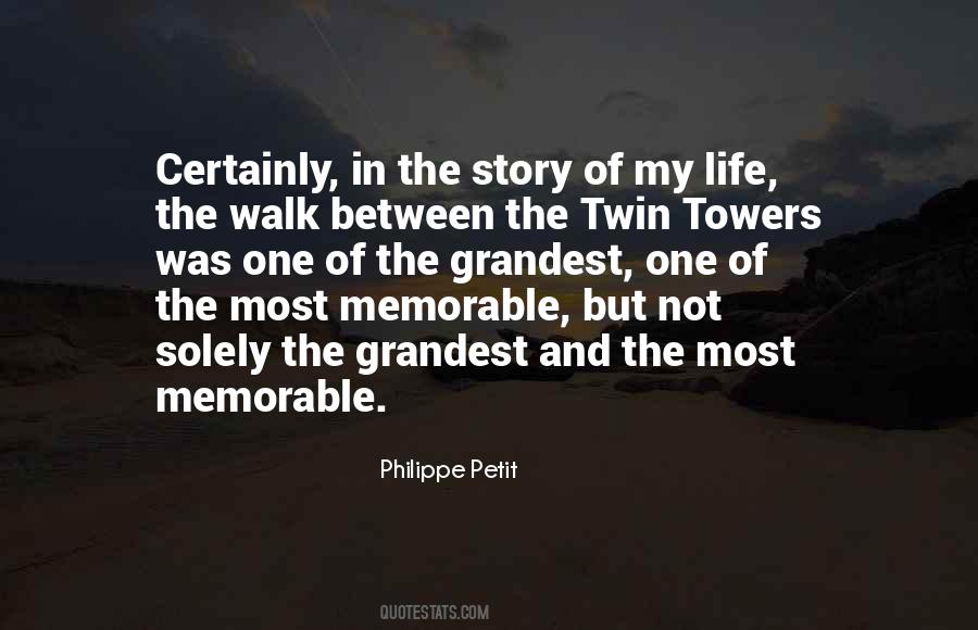 Quotes About Twin Towers #347213