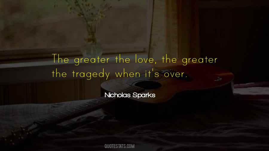 Over The Love Quotes #28822