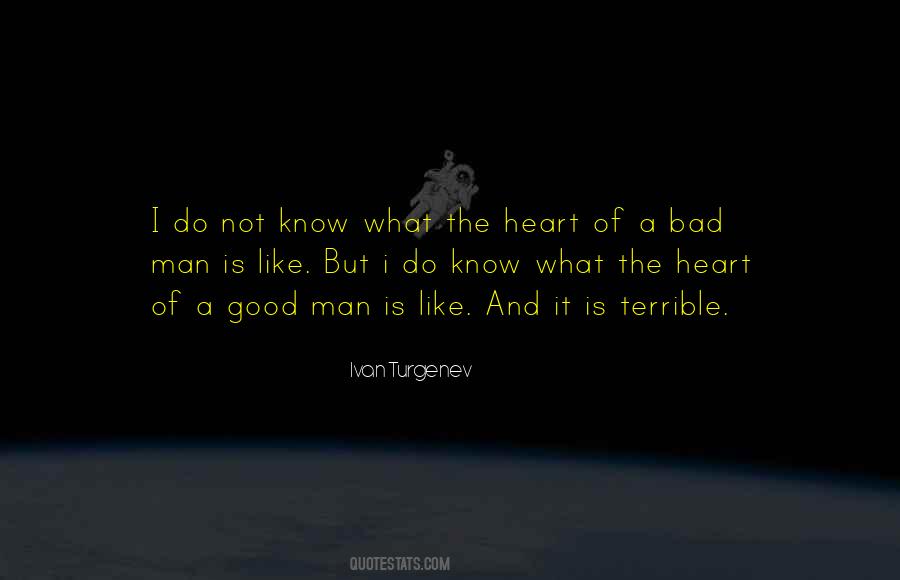 What A Good Man Quotes #289044
