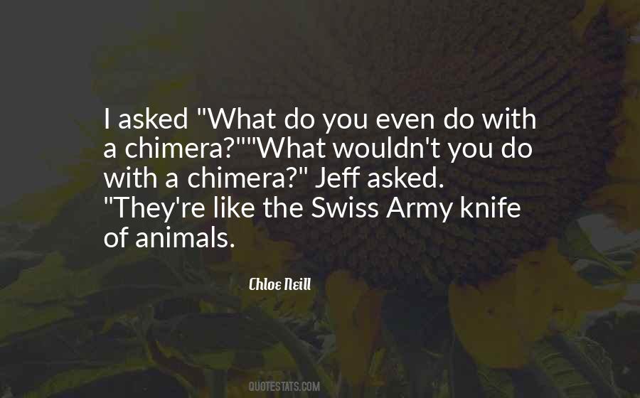 Quotes About Swiss Army Knife #1200901